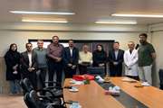 مراسم تودیع و معارفه رئیس حسابداری مرکز تحقیقات بانک فرآورده های پیوندی