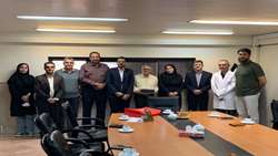 مراسم تودیع و معارفه رئیس حسابداری مرکز تحقیقات بانک فرآورده های پیوندی